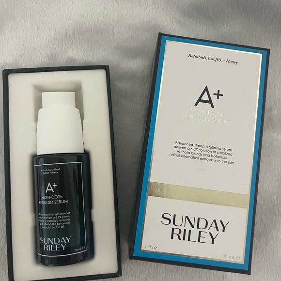 💖NWT Authentic💖 Sunday Riley A+ High-Dose Retinol Serum 1 fl. oz. Full Size💖 - Picture 4 of 12